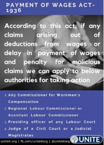 Payment of Wages Act - 18/08/2020