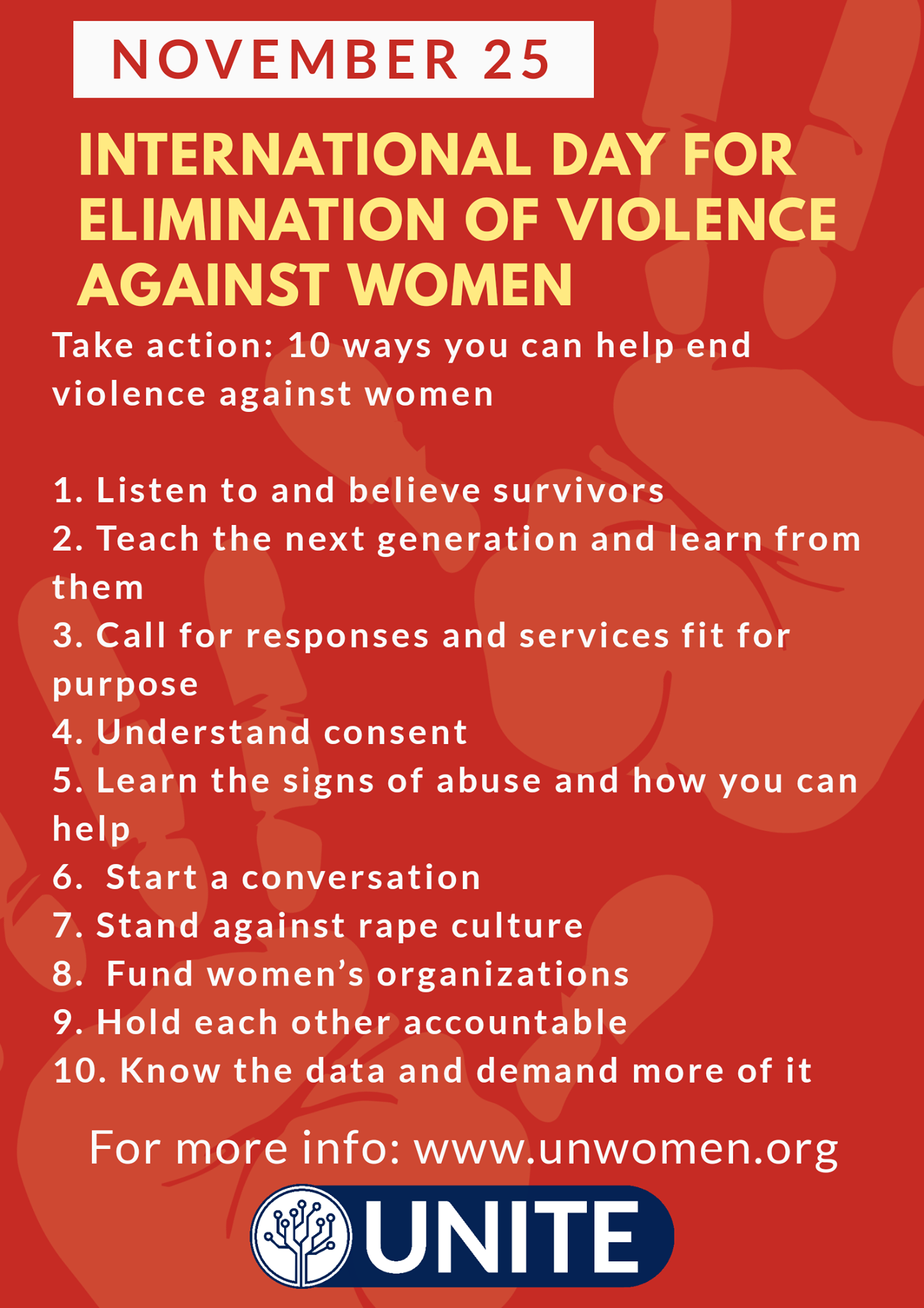 Ending violence against women is everyone’s business.