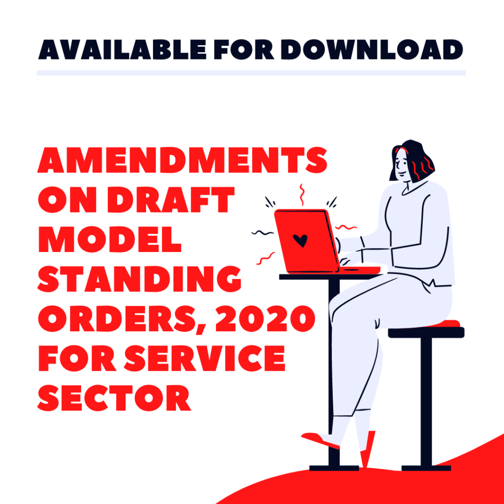 UNITE's Amendments on Draft Model Standing Orders for Service Sector 2020